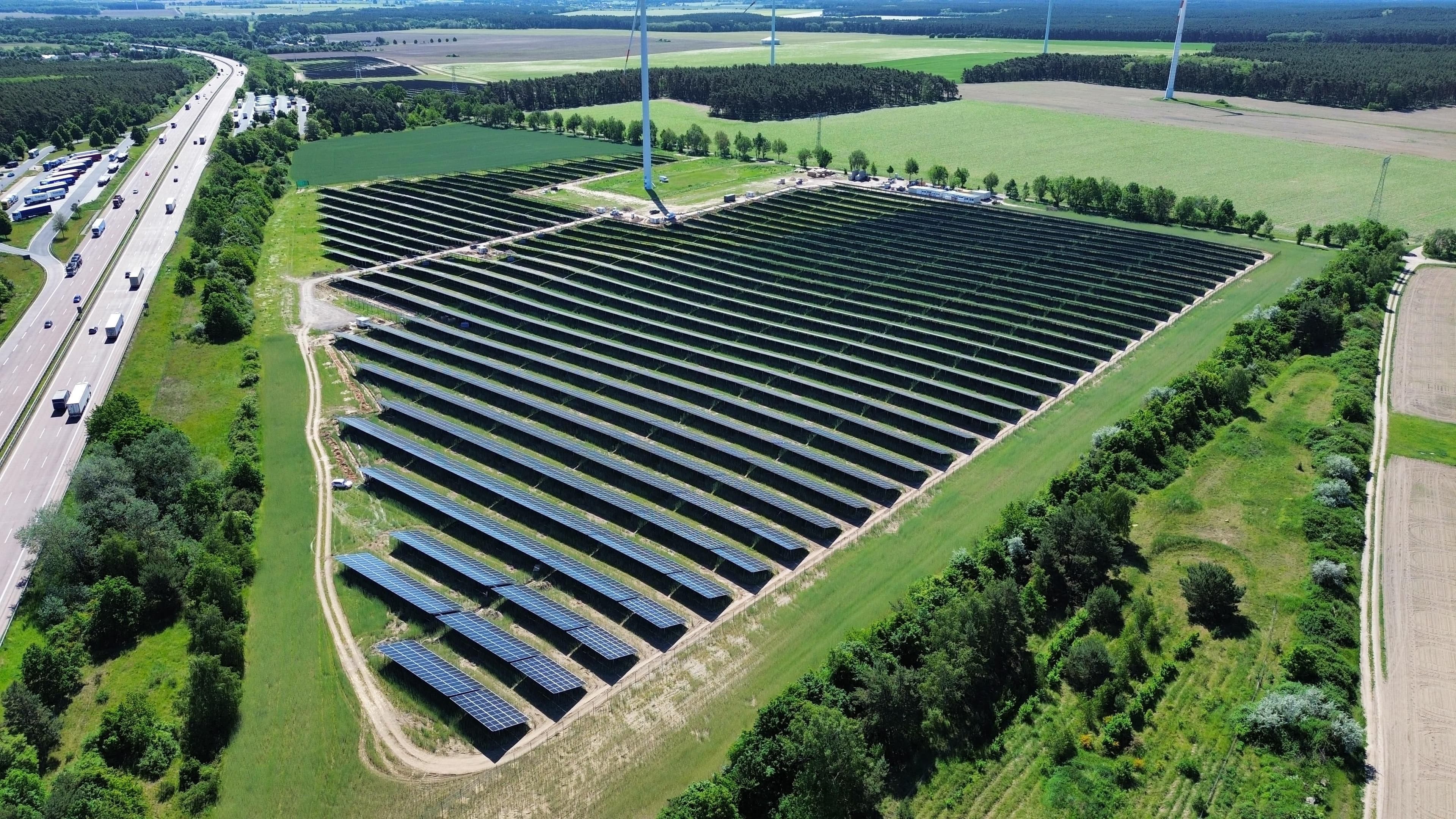 Greenbuddies dokončili utility-scale solární park Prützke v Německu