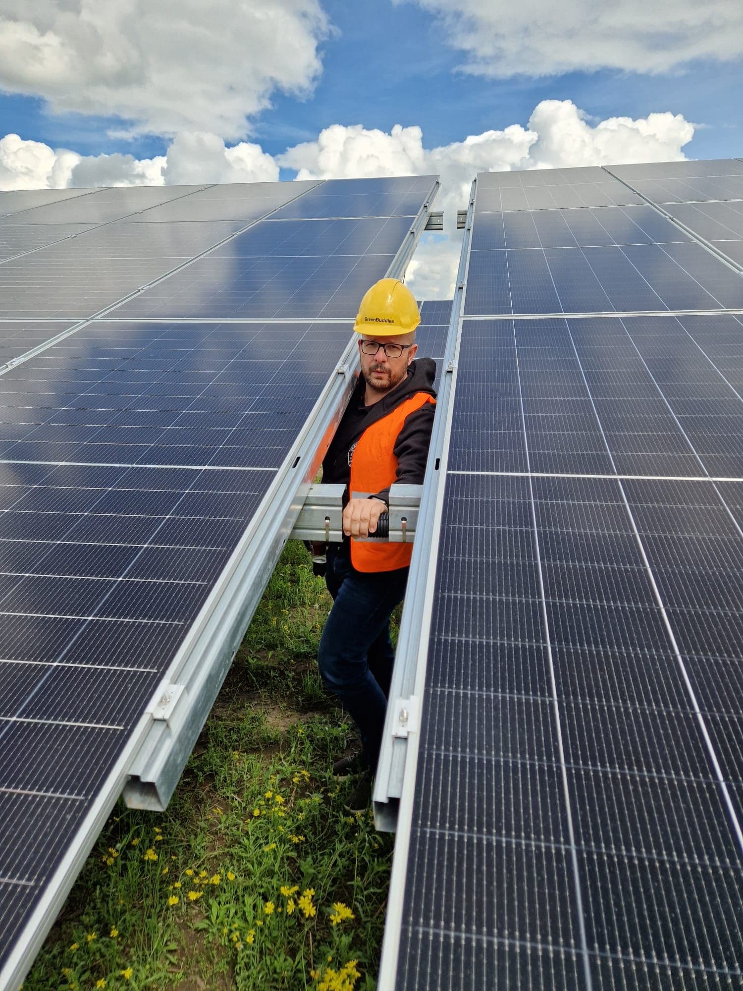 Greenbuddies site visit solárního parku Prützke o výkonu 23,29 MWp v Německu