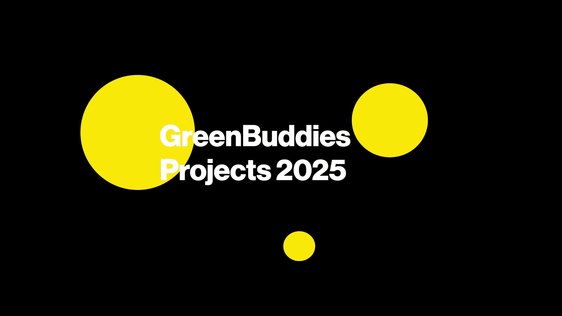 Greenbuddies dokončené projekty v roce 2025